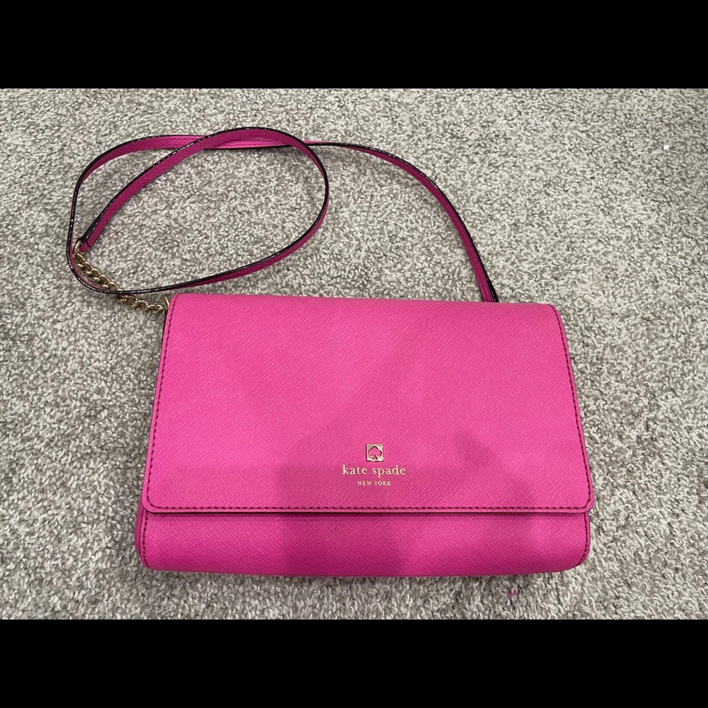 COPY - Kate Spade hot pink cross body
